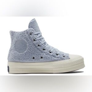 Converse Chuck Taylor All Star Platform High 'Cozy Sherpa - Ghost